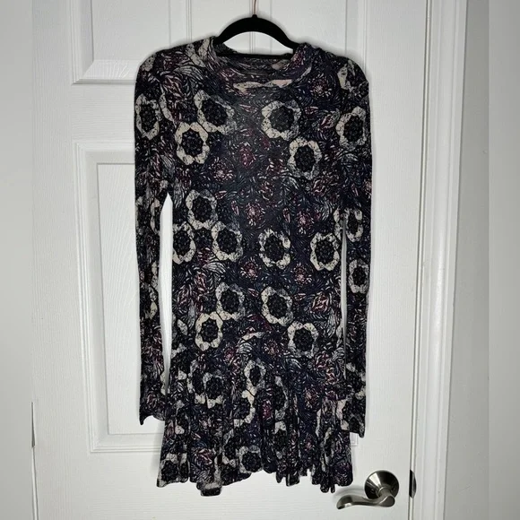 FREE PEOPLE Revolve Annabelle Tunic Dress Plum Size Small‎ - Picture 3 of 8